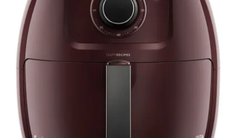Air Fryer Electrolux Family Efficient EAF51 Dark Red 6,5L com Timer