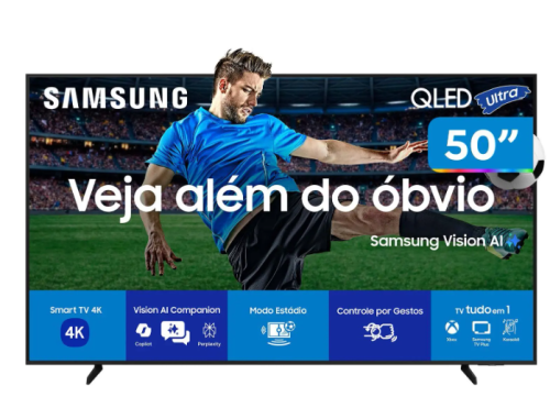 Smart TV Samsung 50″ Vision AI TV QLED 4K 2025 QN50Q7FAAGXZD