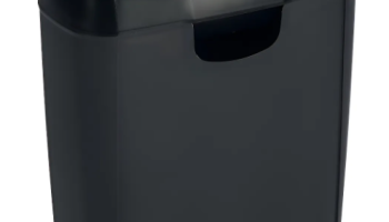 Fragmentadora de Papel Eletrica Automática Trituradora Picotadora Silenciosa LuvinCo Preto