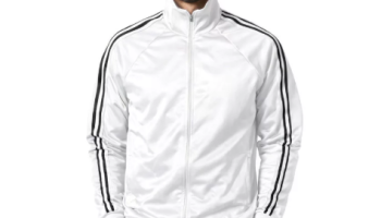 Jaqueta Masculina Gola Alta com Faixas Dryfit Moda Outono/Inverno 2K26