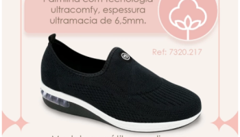 Tênis Modare Ortopédico Feminino UltraConforto Confortável Amortecedor Gel Palmilha Soft Macia Fascite Plantar Idoso