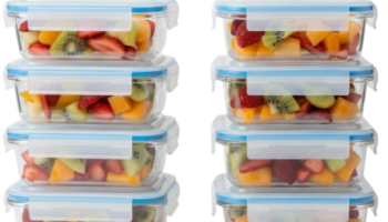 Kit Potes Herméticos Marmita de Vidro 630ml 1 a 5 Unidades