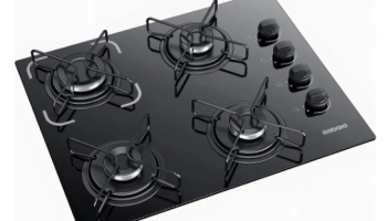 Cooktop Itatiaia Essencial 4 Bocas cor Preto