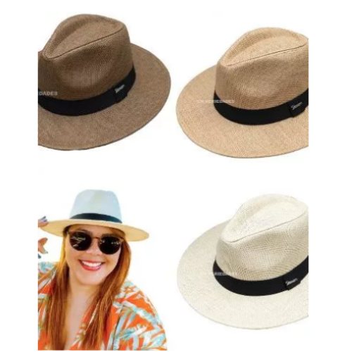 Chapeu Panama Original Unissex