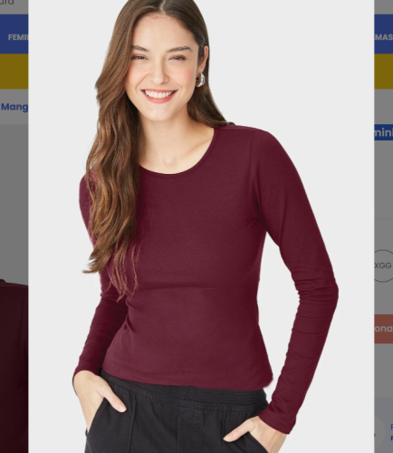 Malwee – Blusa em Cotton Light Feminino Roxo