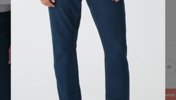 Malwee – Calça Jeans Slim Azul