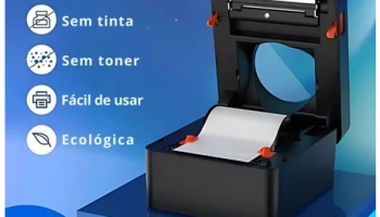 Impressora De Etiqueta Termica Goldensky Sem Ribbon 110mm Usb ecommerce envio