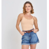 Vestido Jeans Midi Tomara Que Caia Feminino Azul Médio