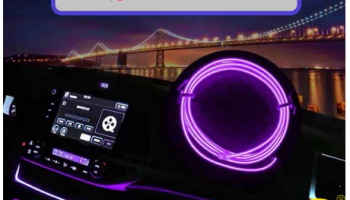 Fita Neon Painel Interior Carro Decoração Automotiva 12V 3 / 5 metros Top Luxo