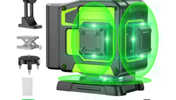 Nível Laser 16 Linhas Com2 Baterias Recarregáveis E Controle