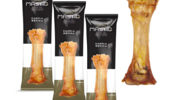 Kit 3 Canelas Bovina Mastig Petisco Natural Pet Porte Grande