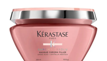 Máscara com ação Anti-Porosidade para Cabelos Coloridos Sensíveis ou Danificados de Médios a Grossos, Nutre e Protege a Cor, Chroma Absolu Chroma Filler, Kérastase, 200ml