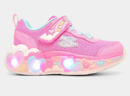 Tênis Infantil Skechers Ligths Eternal Heart Menina