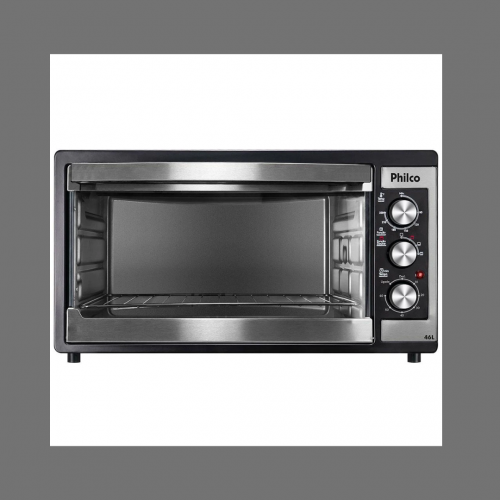 Forno Elétrico Philco PFE48IP 46L com Timer e Função Dourar 1500W – Preto