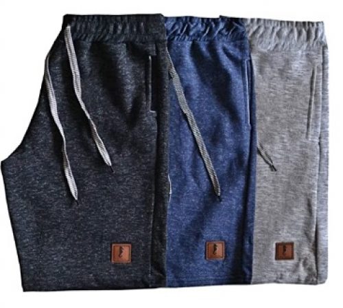 Kit 03 Bermudas Moletom Polo Marine