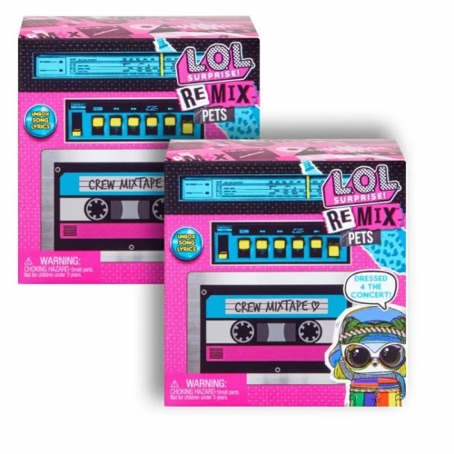 Kit – LOL Surprise! Remix Hairflip Pets – 2 unidades