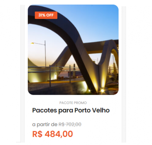 Pacotes para Porto Velho