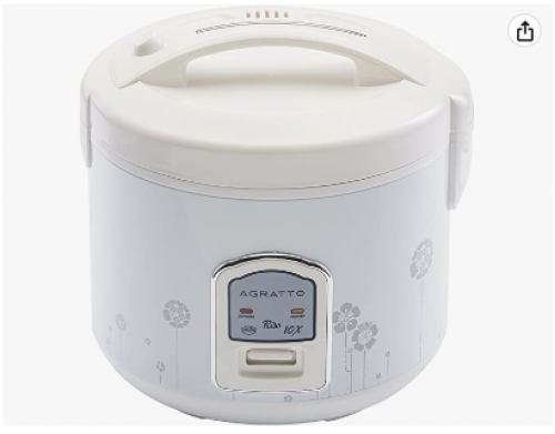 Panela elétrica de arroz riso PA6X 127V Agratto, Branco