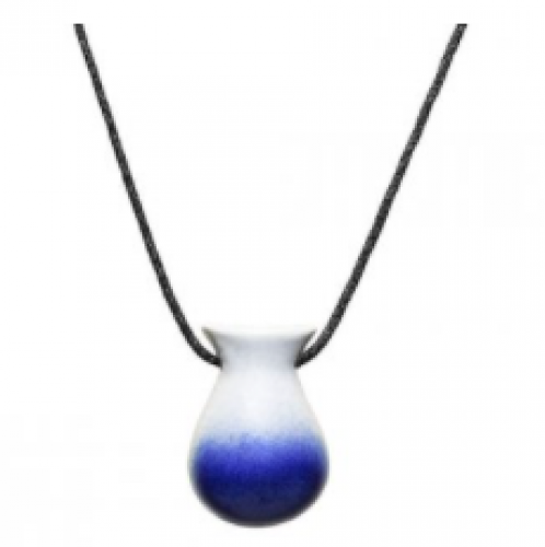 Colar aromático difusor ortega aromatizador pessoal de óleos essenciais modelo cuia