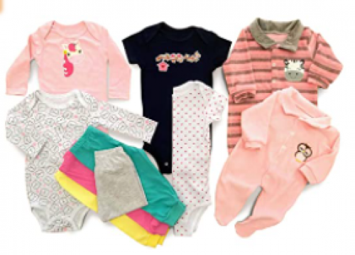 Body Bebê Mijão Liso Estampado Kit 10 Pçs Roupa Bebê Meninas Tamanho:P