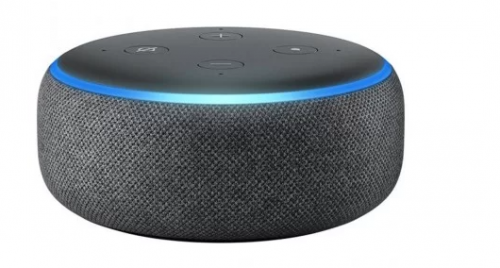 Caixa de Som Amazon Echo Dot com Alexa 3ª Geração Preto