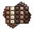 Jogo Americano – Chocolate com 4 peças