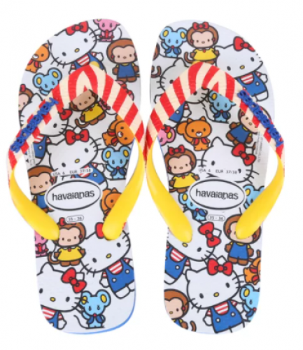 Chinelo Havaianas Hello Kitty