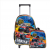 Kit Mochilete e Lancheira Super Turbo Infantil Clio Vermelha