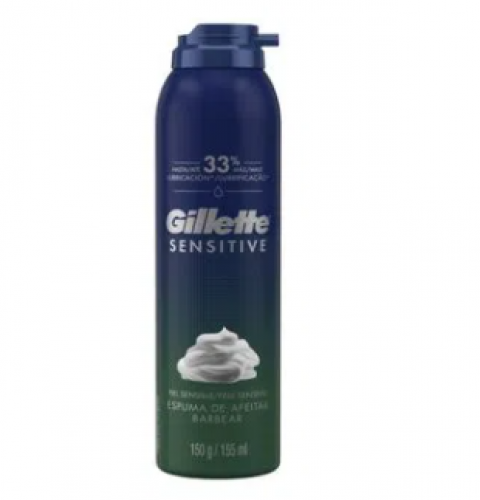 Espuma De Barbear Gillette Sensitive 150g