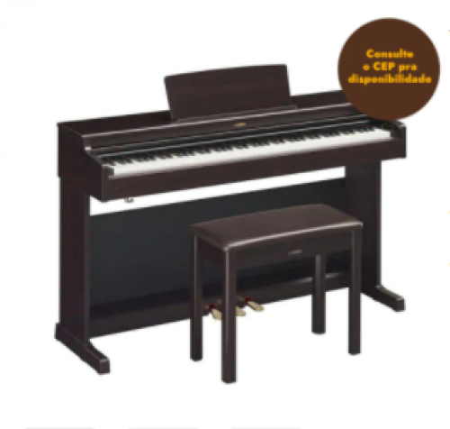 Piano Digital Yamaha Arius YDP-164R – Marrom