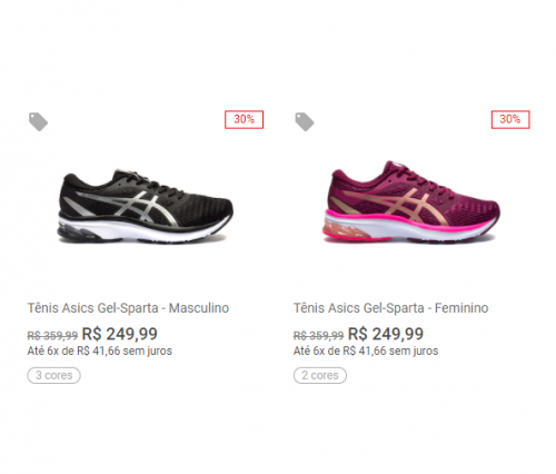 Tênis Asics Gel-Sparta