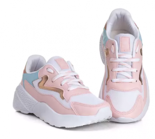 Tênis Chunky Feminino Casual Blogueira Sneakers Flatform – Vili