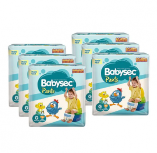 Fralda Babysec Pants G 96 Unidades