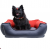 Cama para Cachorro Luxo Protect – Vermelha