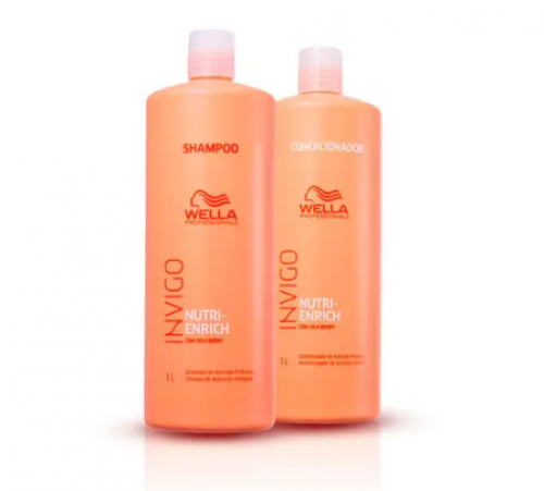 Kit Shampoo e Condicionador 1L Nutri Enrich – Wella