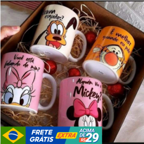 Caneca coleção Disney