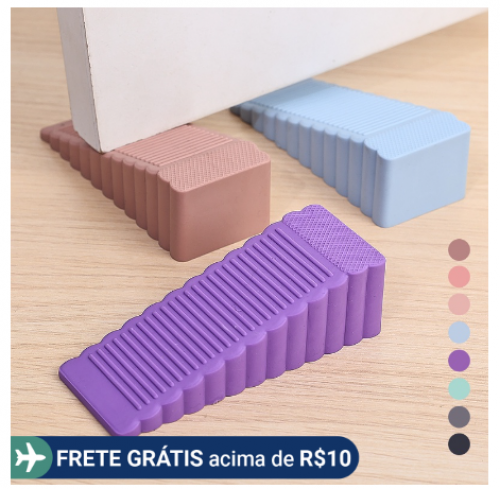 Batente De Segurança Criativo De Porta De Silicone Reutilizável Absorvente De Choque Anti-Colisão Escritório Doméstico