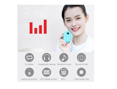 Rolaton Mini-Compatível Sem Fio Bluetooth Portátil Para Celular Mp3/Função De selfie