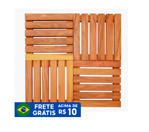 Suporte Quadrado para Plantas, produto feito em madeira 1 UNDADE
