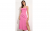 Vestido midi com fenda mindset rosa