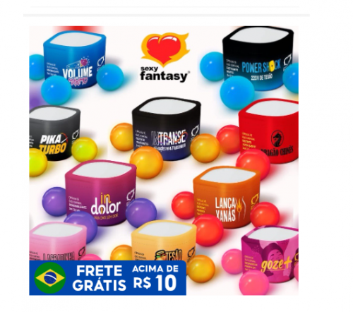 3 Bolinhas Explosivas Esquenta Esfria Aperta Vibra Lubrificante Excitante Íntimo Vaginal ou Anal – SEX SHOP