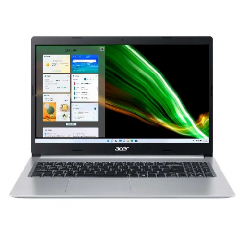 Notebook Acer Intel Core i5 8GB 256GB SSD 15,6″IPS Windows 11 Aspire 5 A515-54-57CS 10ºGer.Core i5–10210U Prata