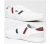 Tênis Lacoste Vulcanized Sneakers Masculino – Branco+Vermelho
