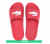 Chinelo Slide Lacoste Croco Masculino – Vermelho+Branco
