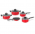 Jogo de Panelas 5 Peças Disney Mickey Vermelho Brinox