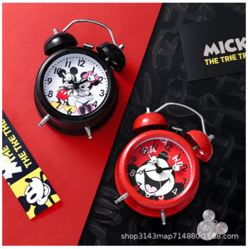 Genuine Hong Kong Disney Autorizada Dos Desenhos Animados Mickey Mouse Dedicado Estudante Bonito Cabeceira Lumin