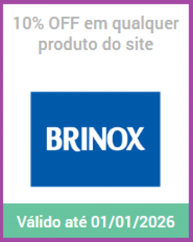 Brinox – 10% OFF em qualquer produto do site