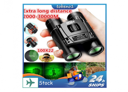 100X22 Binóculos Hd Portátil Com Visão Noturna Quando Tem Requires