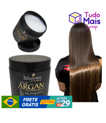 Máscara de Tratamento Capilar Pós Progressiva Óleo de Argan 500g