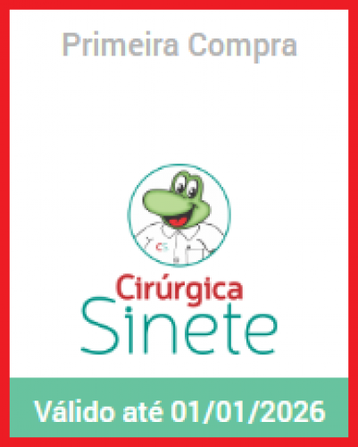 Cirúrgica Sinete – primeira compra